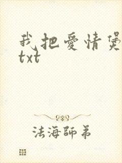 我把爱情煲成汤txt