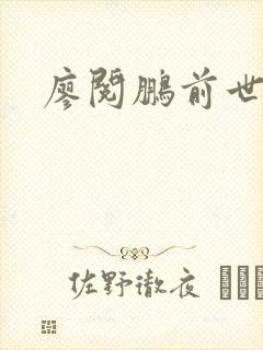 廖阅鹏前世今生