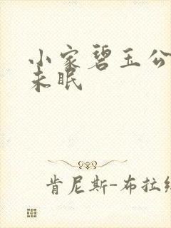 小家碧玉公主夜未眠
