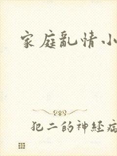 家庭乱情小说