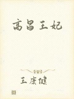 高昌王妃封面
