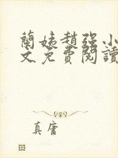 兰姨赵强小说全文免费阅读