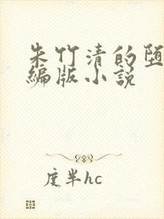 朱竹清的堕落改编版小说