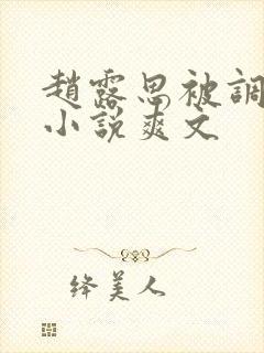 赵露思被调教h小说爽文封面