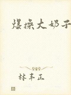 爆操大奶子小说