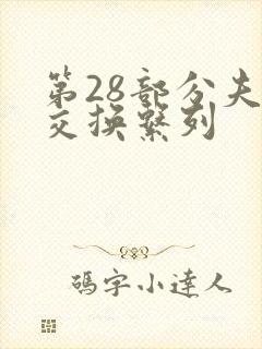 第28部分夫妇交换系列