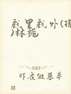 戏里戏外(现场)林栀封面