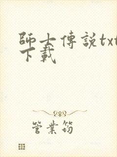 师士传说txt下载