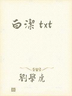 白洁 txt
