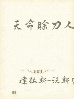 天命赊刀人封面