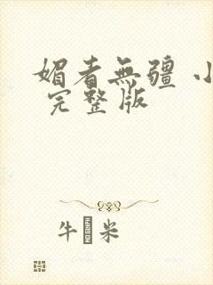 媚者无疆 小说 完整版