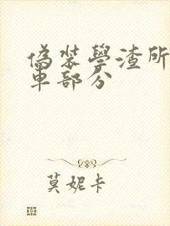 伪装学渣所有开车部分