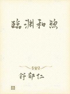 临渊和煦封面