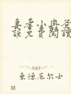 妻孝小冉爸爸小说免费阅读封面