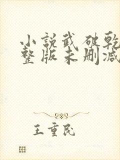 小说武破乾坤完整版未删减小说