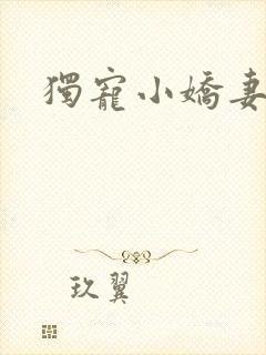 独宠小娇妻