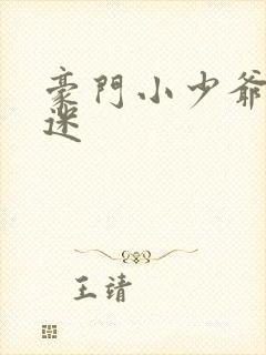 豪门小少爷是财迷封面