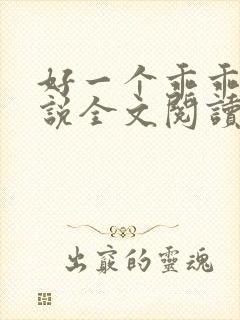 好一个乖乖女小说全文阅读免费无弹窗封面