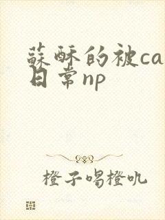 苏酥的被cao日常np封面