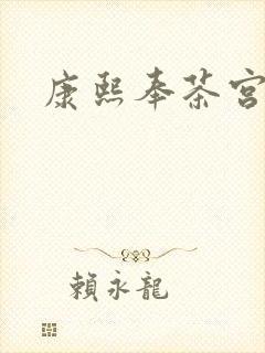 康熙奉茶宫女封面