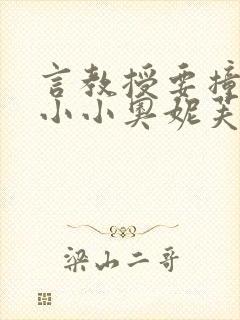 言教授要撞坏了小小奥妮芙原文封面