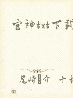 官神txt下载
