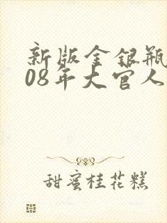 新版金银瓶2008年大官人