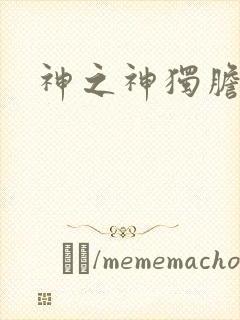 神之神独胆王封面