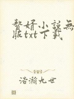 赘婿小说无删减版txt下载封面
