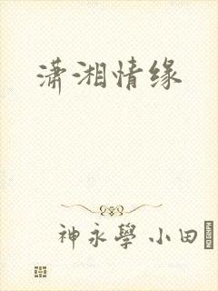 潇湘情缘封面
