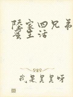陆家四兄弟的甜蜜生活