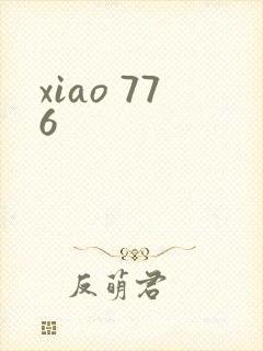xiao 776封面