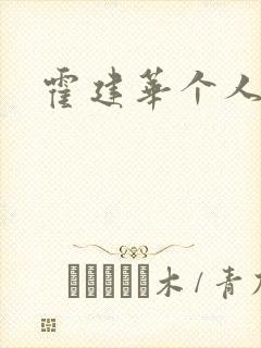 霍建华个人简历