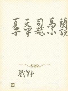 夏天司马兰九皇子穿越小说笔趣阁
