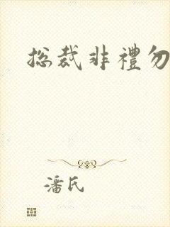 总裁非礼勿碰封面