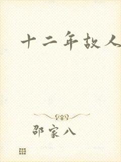 十二年故人戏