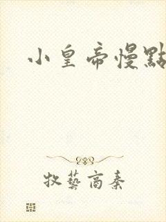 小皇帝慢点疼封面