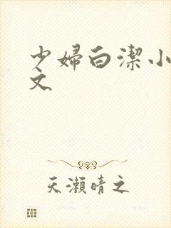 少妇白洁小说全文