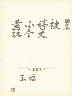 黄小婷被农民工玩全文封面