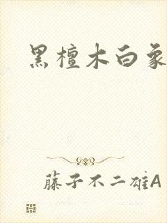 黑檀木白象牙封面