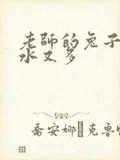 老师的兔子又软水又多