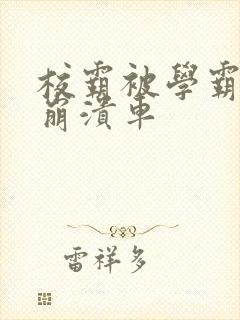 校霸被学霸玩到崩溃车