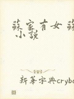 苏家有女 苏杳 小说