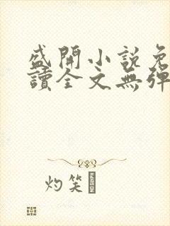 盛开小说免费阅读全文无弹窗