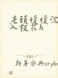 老头缓缓沉腰进入校花h