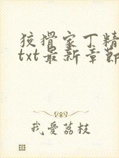 狡猾家丁精校版txt最新章节