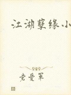 江湖孽缘小说封面