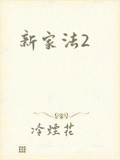 新家法2封面