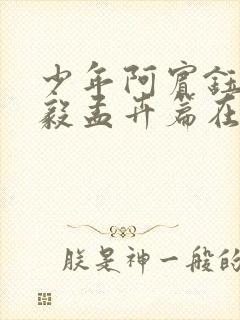 少年阿宾钰慧小毅孟卉篇在线阅读