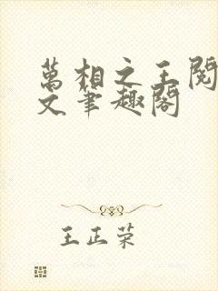 万相之王阅读全文笔趣阁